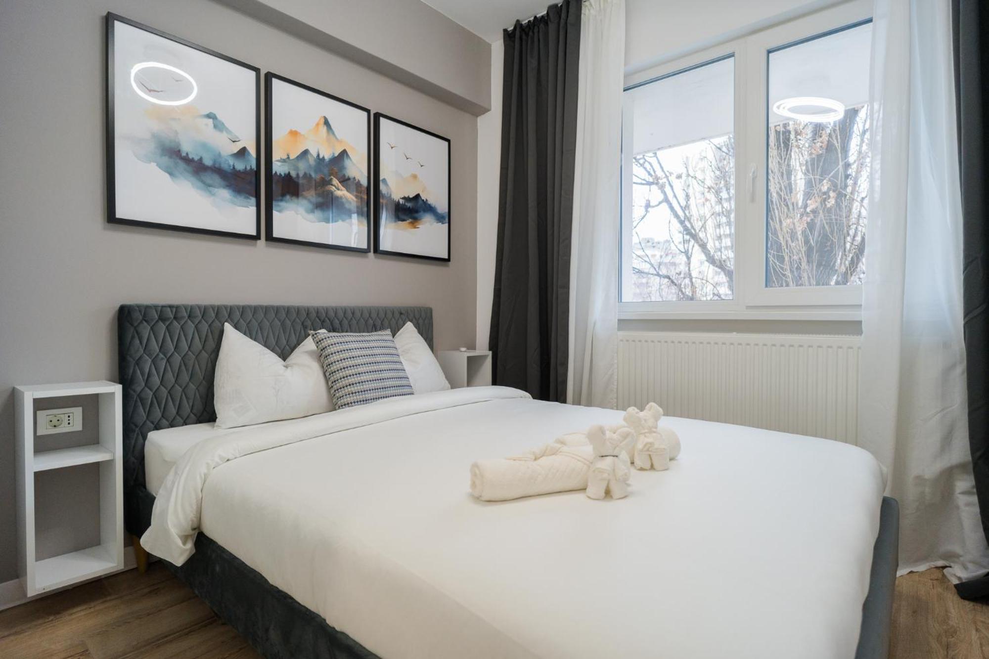 Elegant Gem Victoriei Avenue Lägenhet Bukarest Exteriör bild